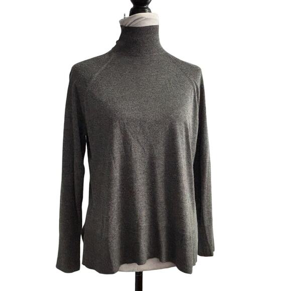 Zara Turtleneck Sweater Gray Size Small - Picture 1 of 9